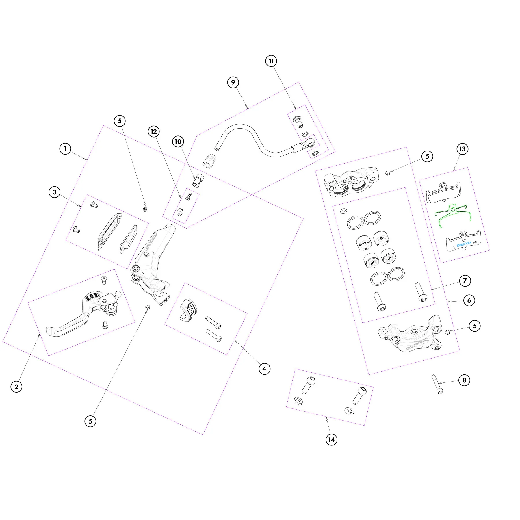 Dominion A Series Small Parts (A2/A4)